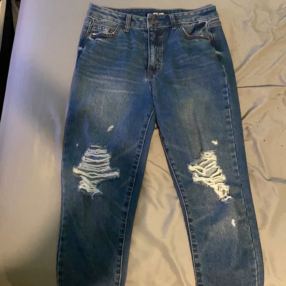 ripped jeans size 9